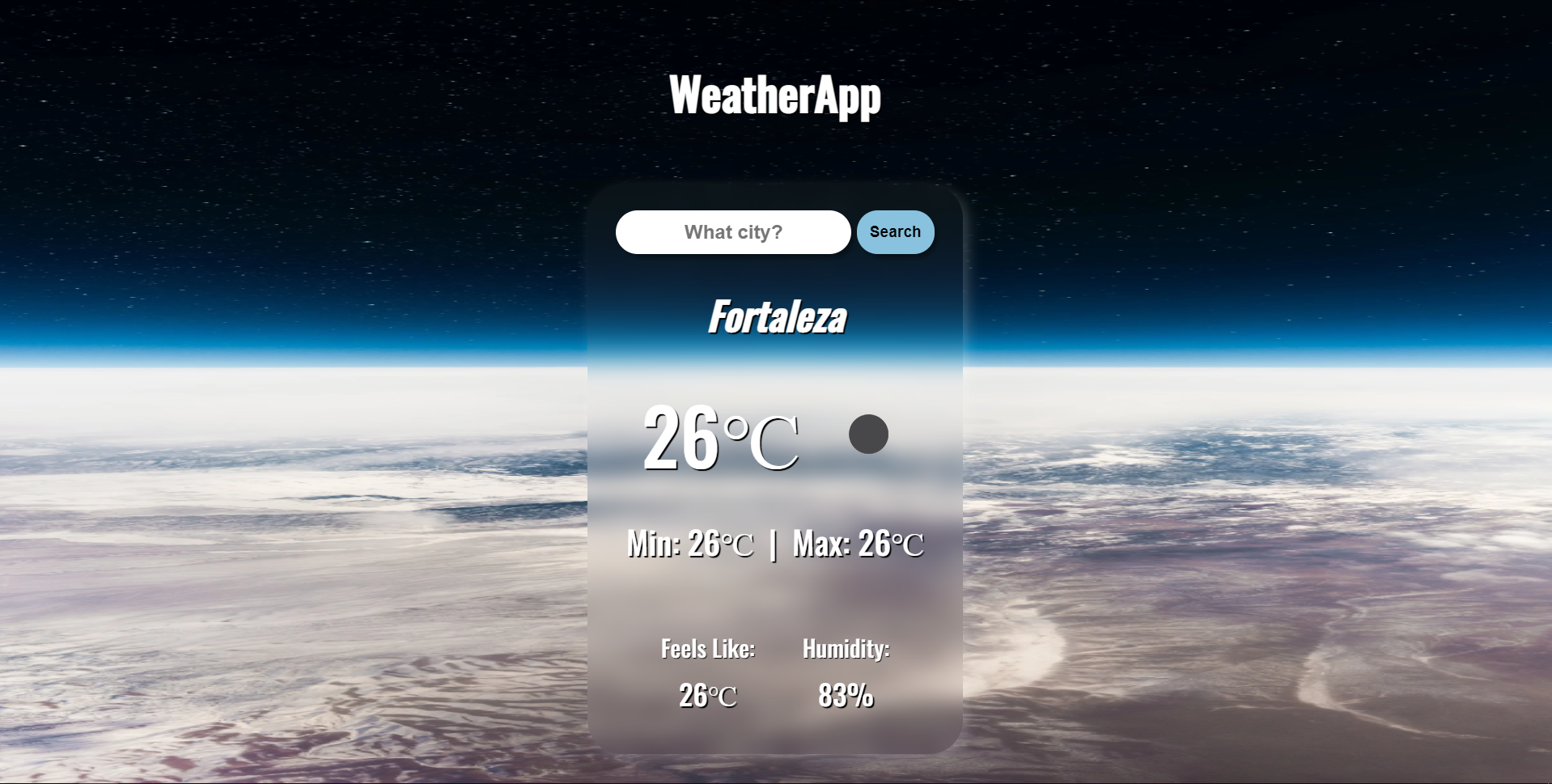 weather app